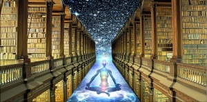 image that envisions the Hall of Akashic Records